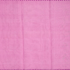 Baby Pink Handloom Uppada Khadi Cotton Saree-Baby Pink
