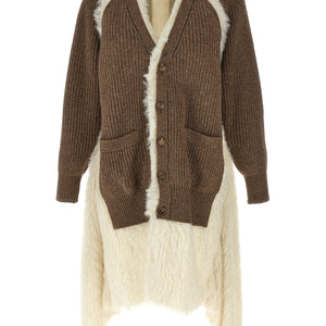 Undercover Two-material Cardigan