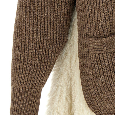 Undercover Two-material Cardigan