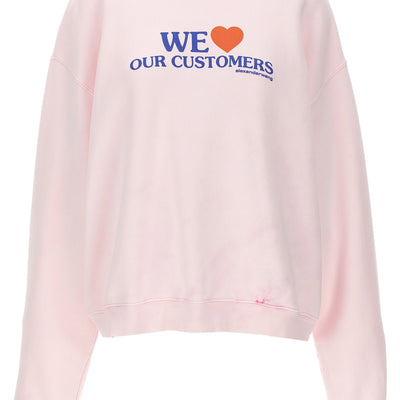 Alexander Wang We Love Our Customers Sweatshirt