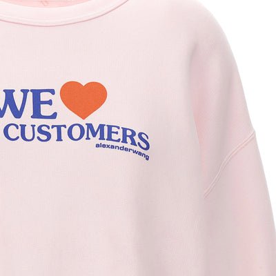 Alexander Wang We Love Our Customers Sweatshirt