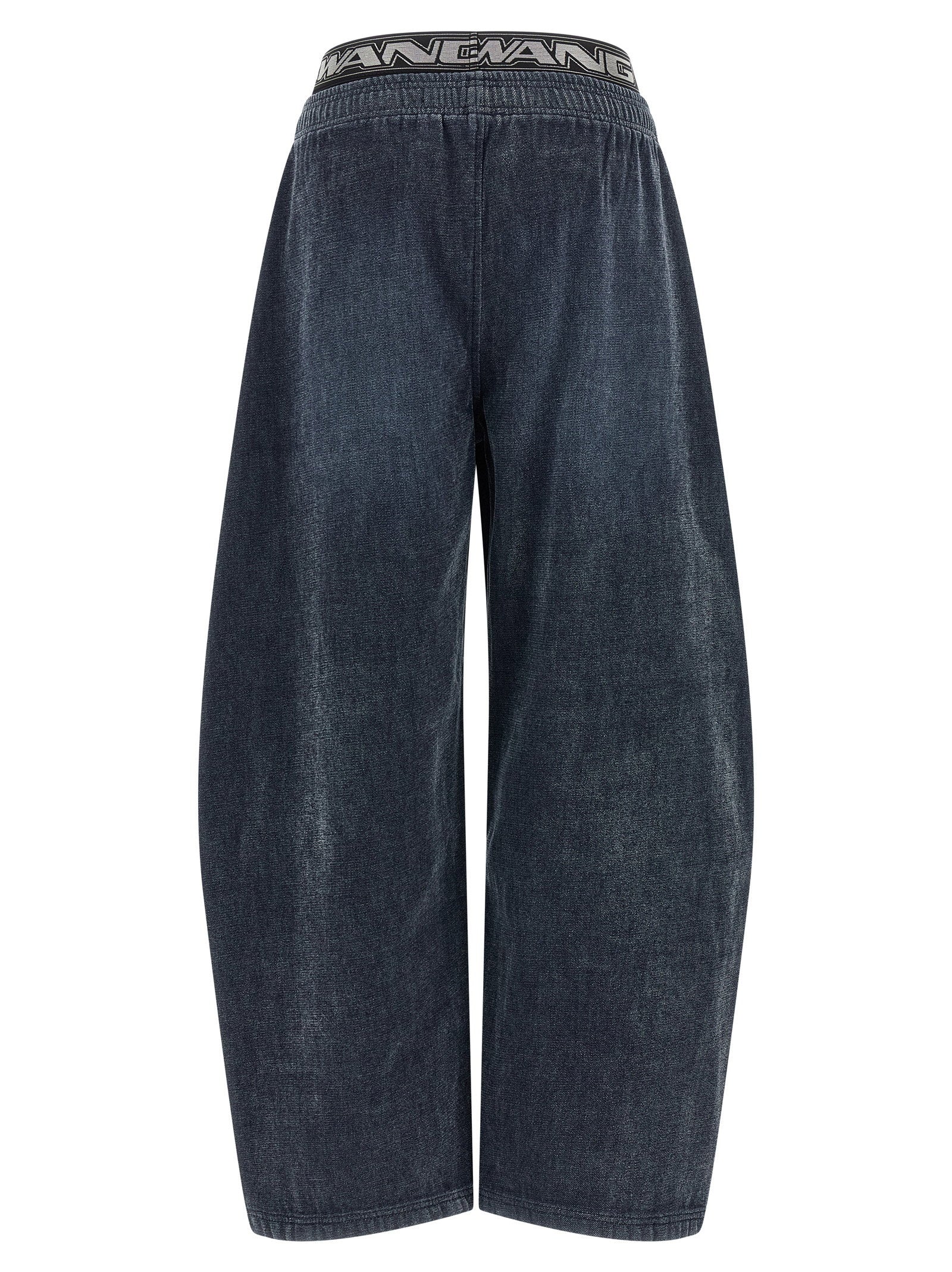 Alexander Wang Denim Pants With Elastic Waistband