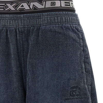 Alexander Wang Denim Pants With Elastic Waistband