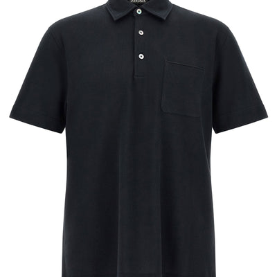 Zegna Polo Shirt With Pocket