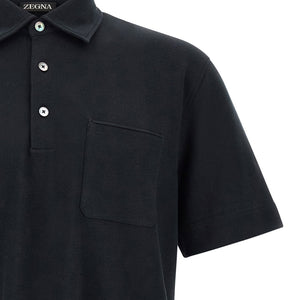 Zegna Polo Shirt With Pocket