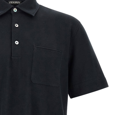 Zegna Polo Shirt With Pocket