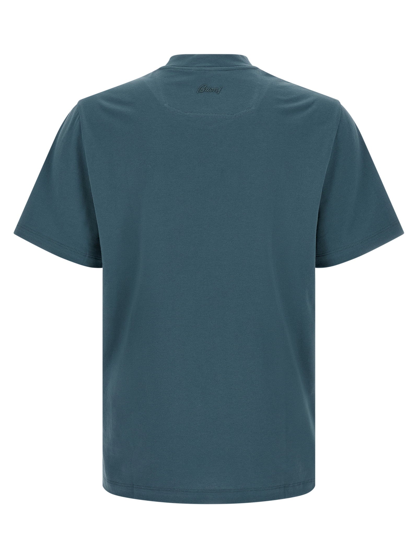 Brioni Logo Embroidery T-shirt