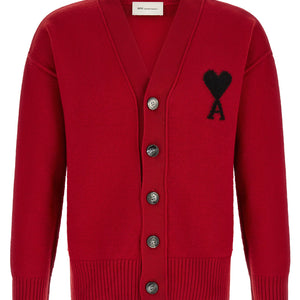 Ami Paris Ami De Coeur Cardigan