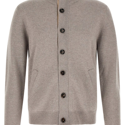 Brioni Cardigan With Price List Collar