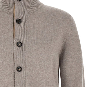 Brioni Cardigan With Price List Collar