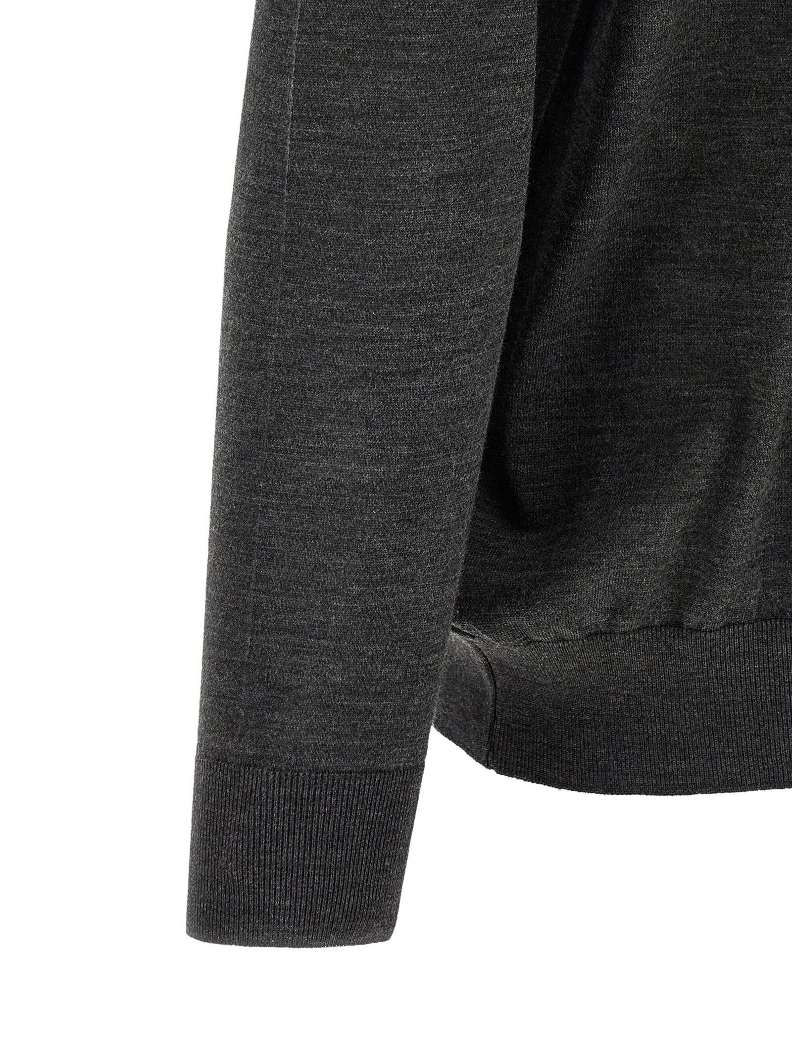 Kiton Wool Polo Shirt 14 Microns