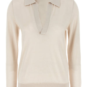 Brioni Cashmere And Silk Polo Shirt