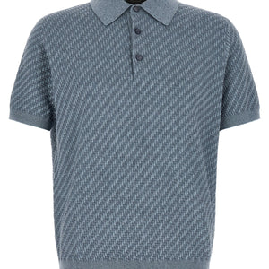 Brioni Trama Weaving Polo