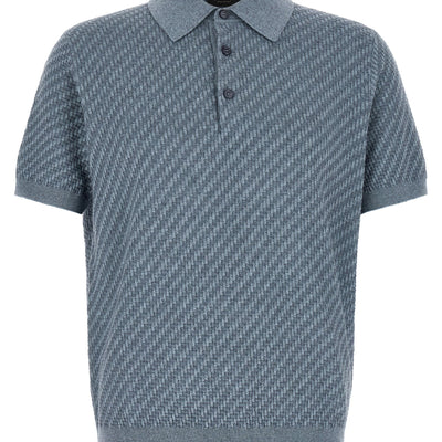 Brioni Trama Weaving Polo