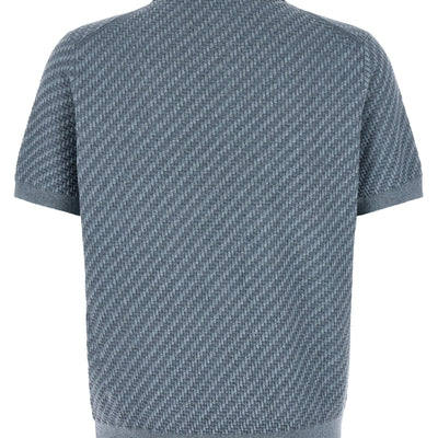 Brioni Trama Weaving Polo