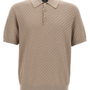 Brioni Knitted Polo Shirt