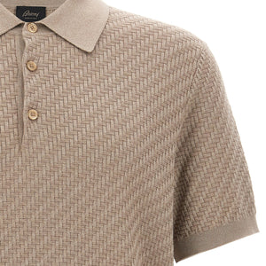 Brioni Knitted Polo Shirt