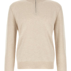 Brioni High Neck Sweater With Zip