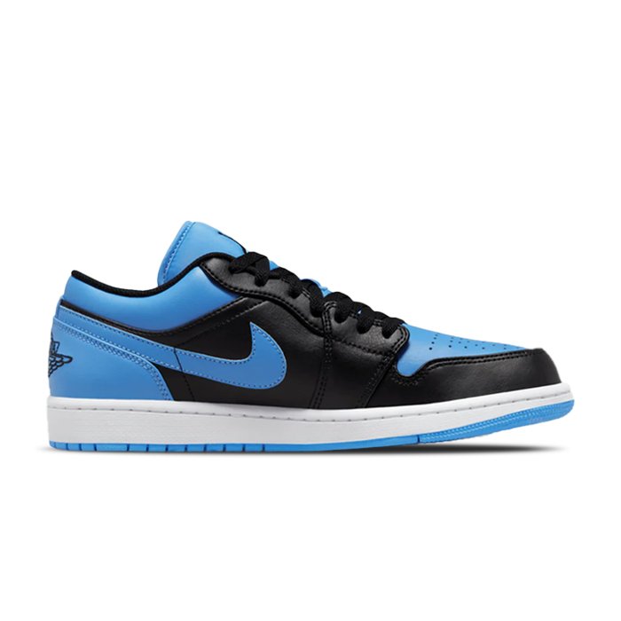 Air Jordan 1 Low Black University Blue