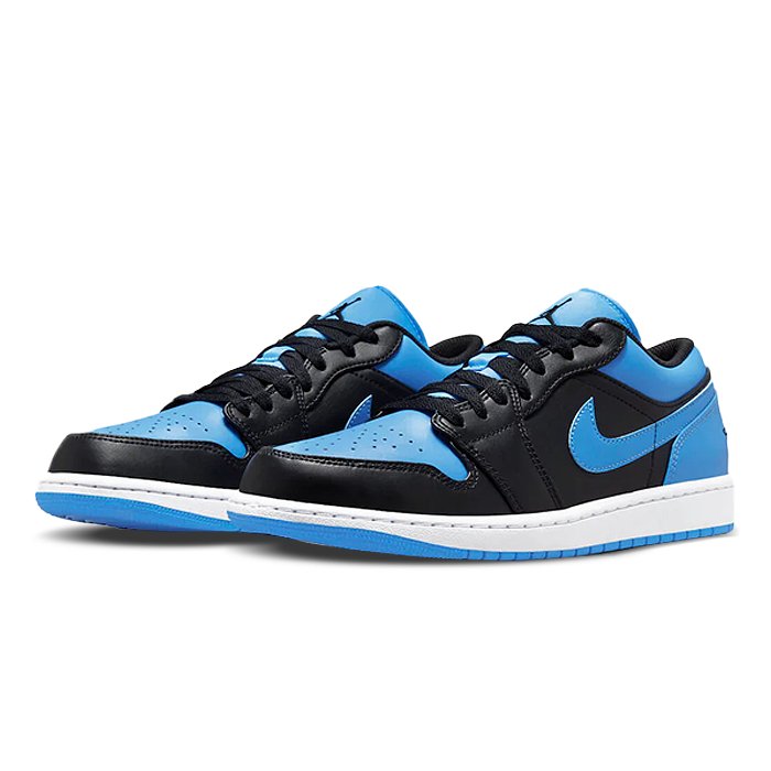 Air Jordan 1 Low Black University Blue
