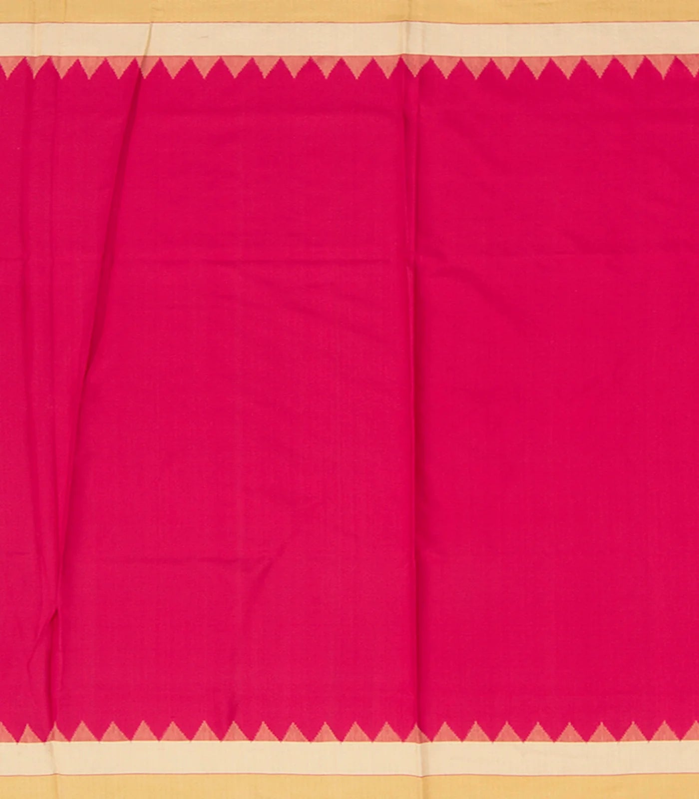 Pink Handwoven Uppada Silk Saree
