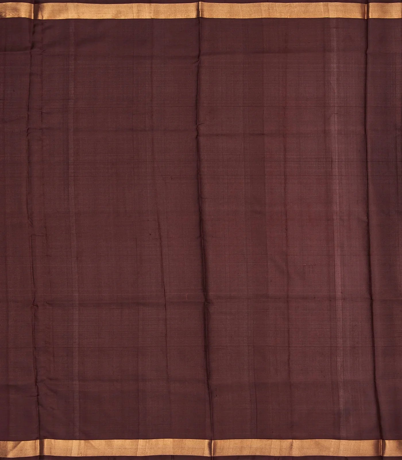 Dark Brown Handloom Uppada Silk Saree With Droplet Motifs-Dark Brown