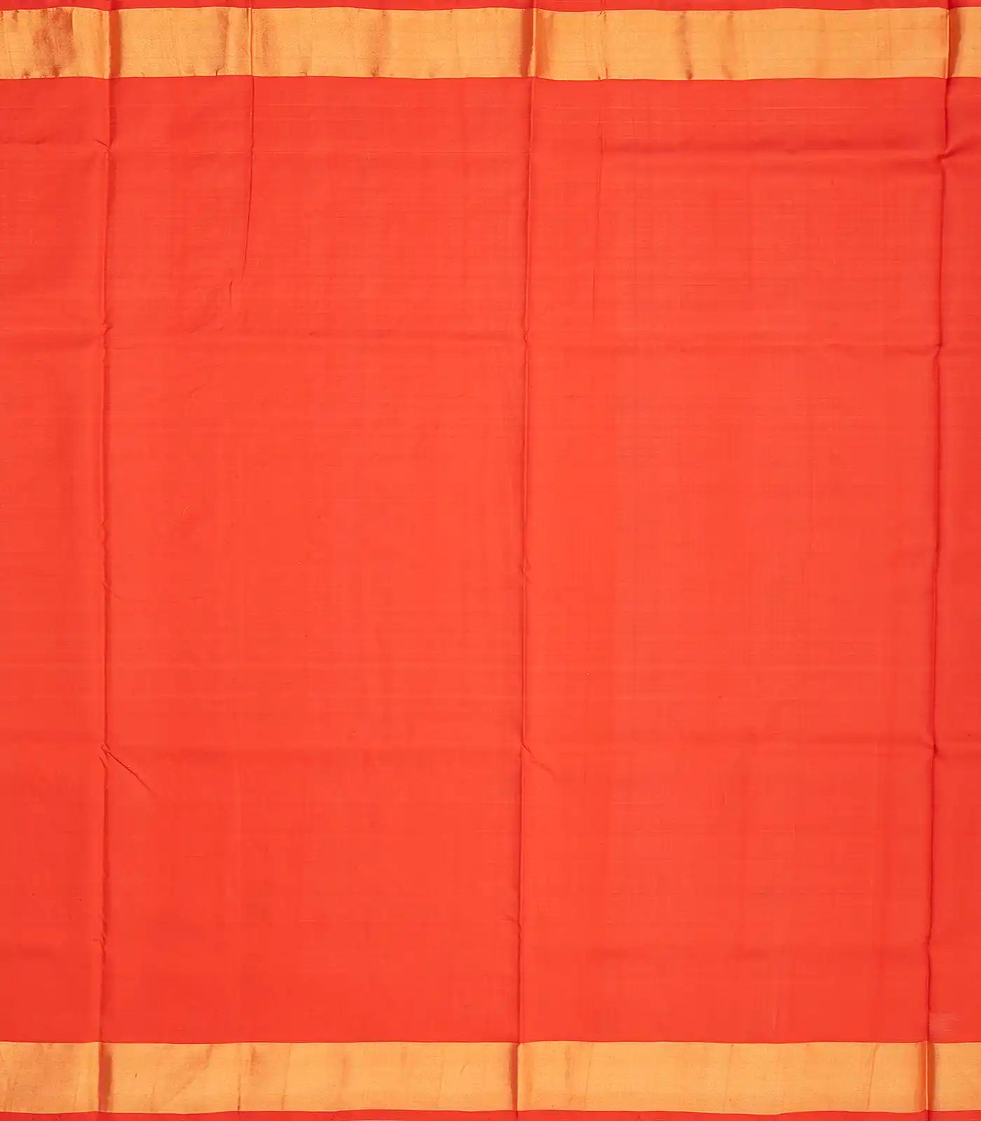 Red Handloom Uppada Silk Saree With Peacock Floral Motifs-Red