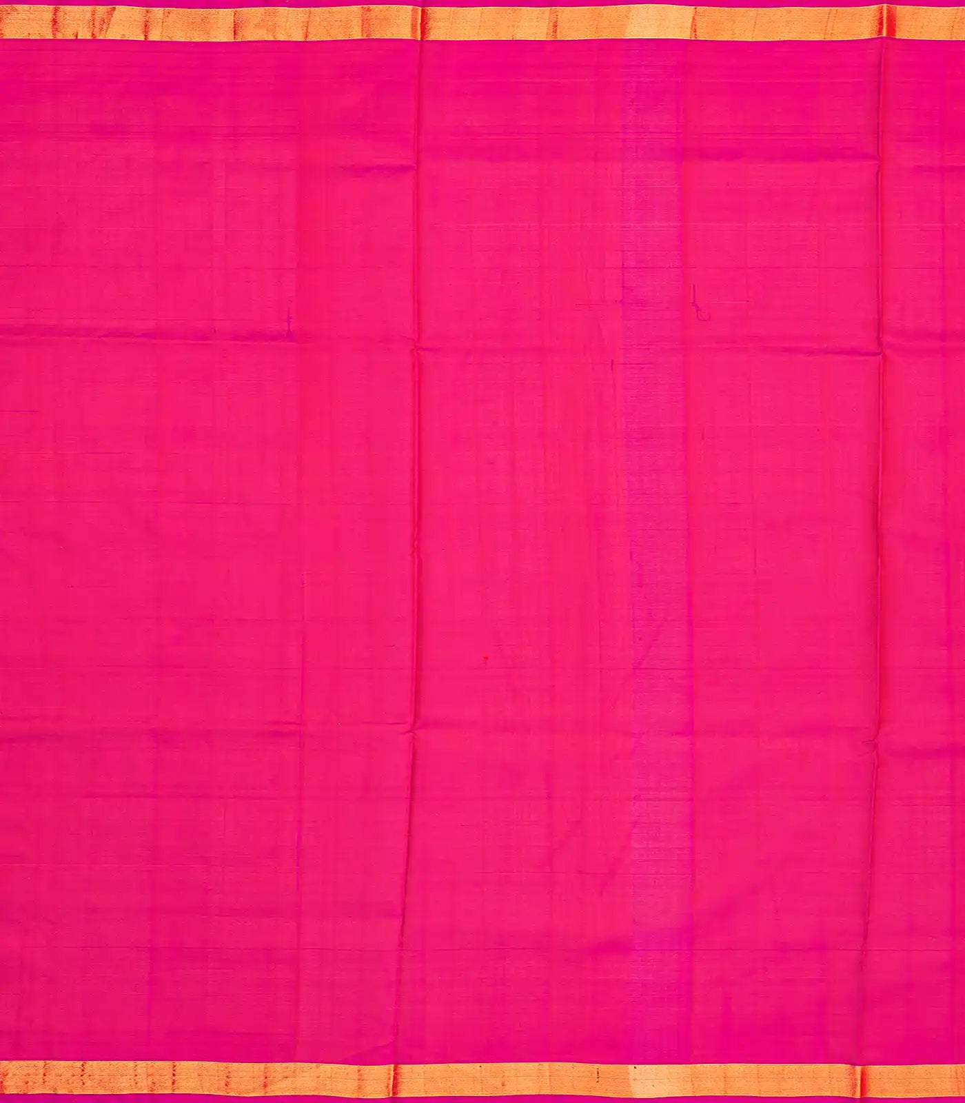 Orange Handloom Uppada Silk Saree With Floral Motif-Orange