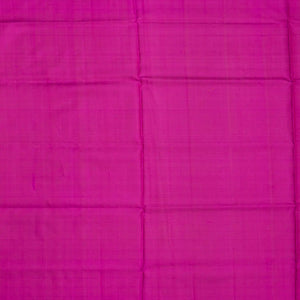 Hot Pink Handloom Uppada Silk Saree With Floral Motif-Hot Pink