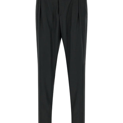 Kiton Red Button Pants