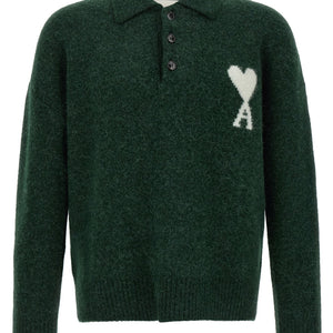 Ami Paris Ami De Coeur Polo Shirt