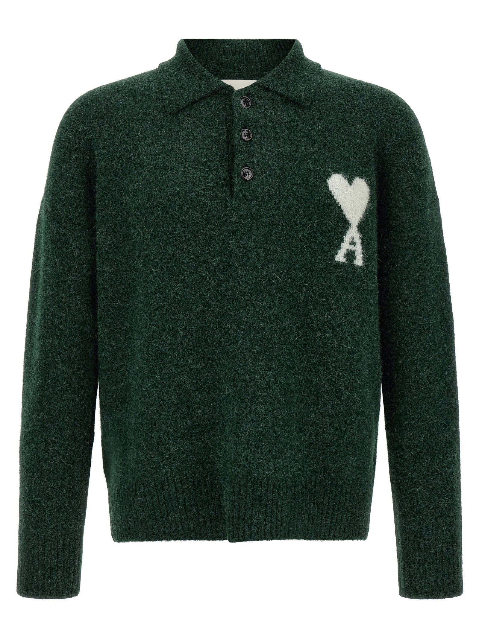 Ami Paris Ami De Coeur Polo Shirt