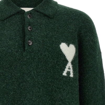 Ami Paris Ami De Coeur Polo Shirt