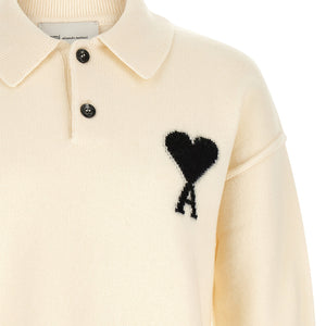 Ami Paris Ami De Coeur Polo Shirt