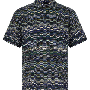 Missoni Zigzag Polo Shirt