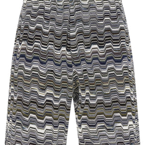 Missoni Irregular Zigzag Bermuda Shorts