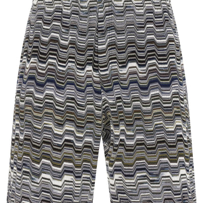 Missoni Irregular Zigzag Bermuda Shorts