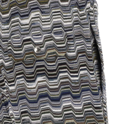 Missoni Irregular Zigzag Bermuda Shorts