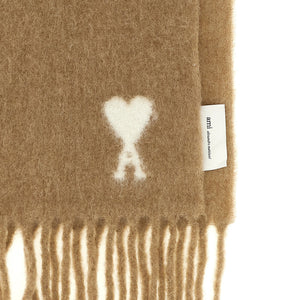 Ami Paris Ami De Coeur Scarf