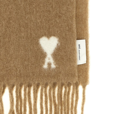 Ami Paris Ami De Coeur Scarf