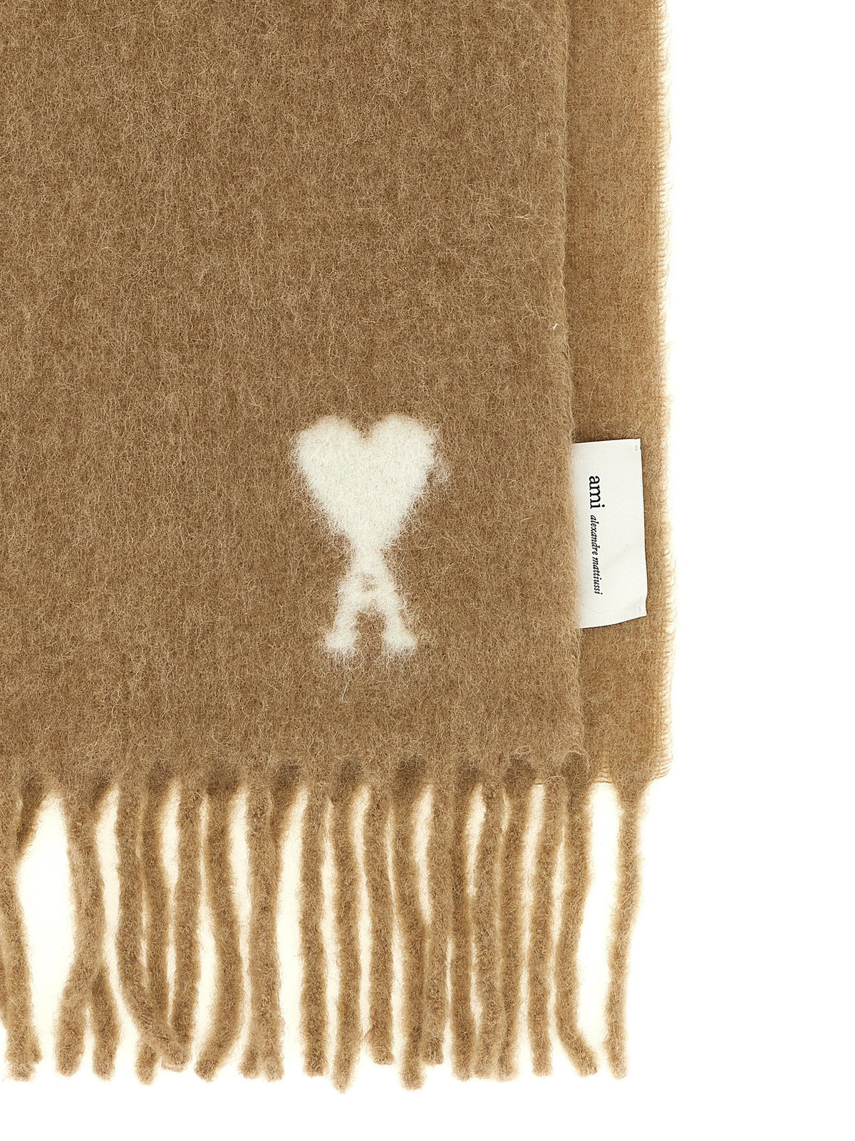 Ami Paris Ami De Coeur Scarf