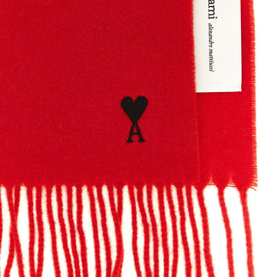Ami Paris Ami De Coeur Scarf