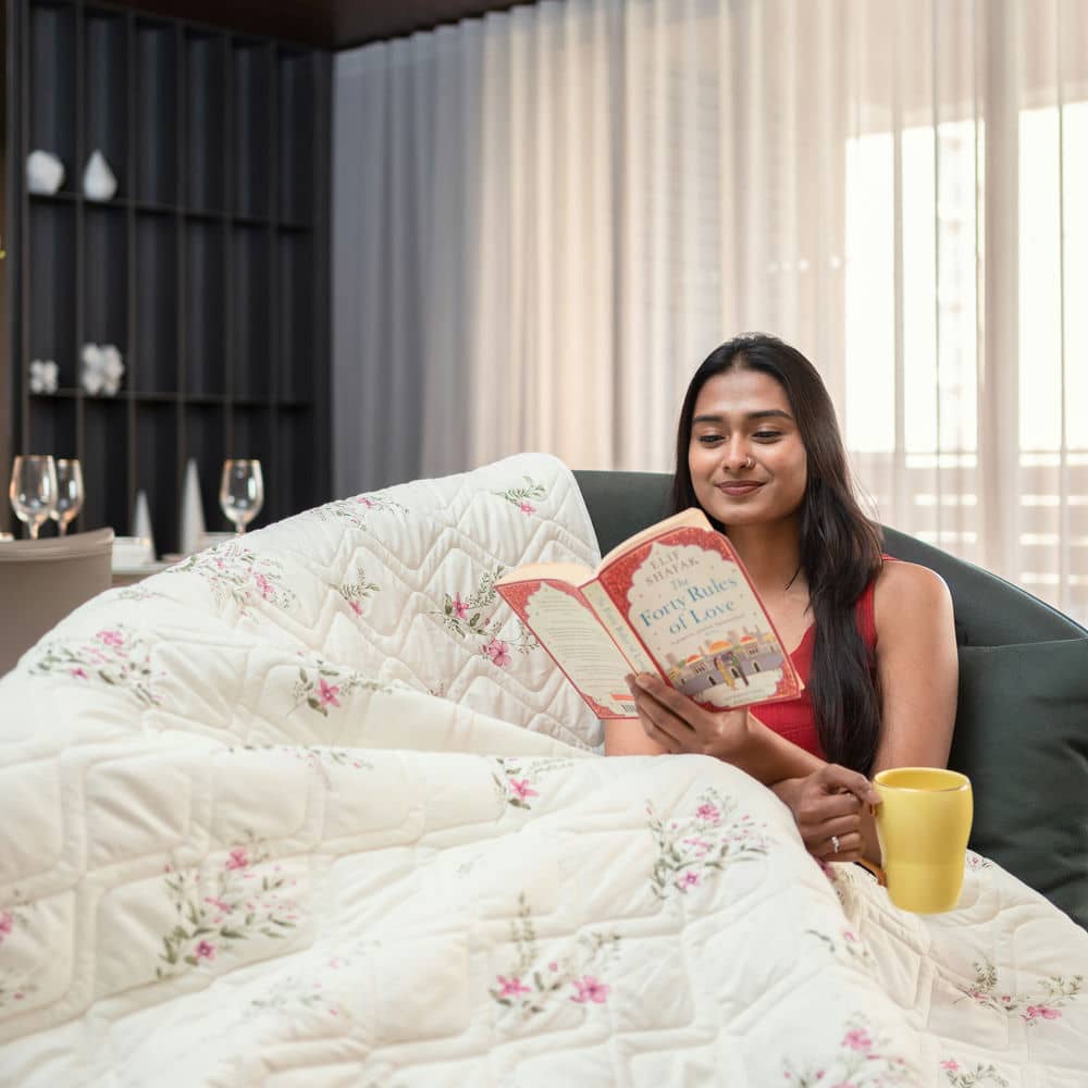 Cotton Bedsheet + AC Blanket Combo Pack - (Combo 13 - Valley Pink + Amsterdam Valley Pink)
