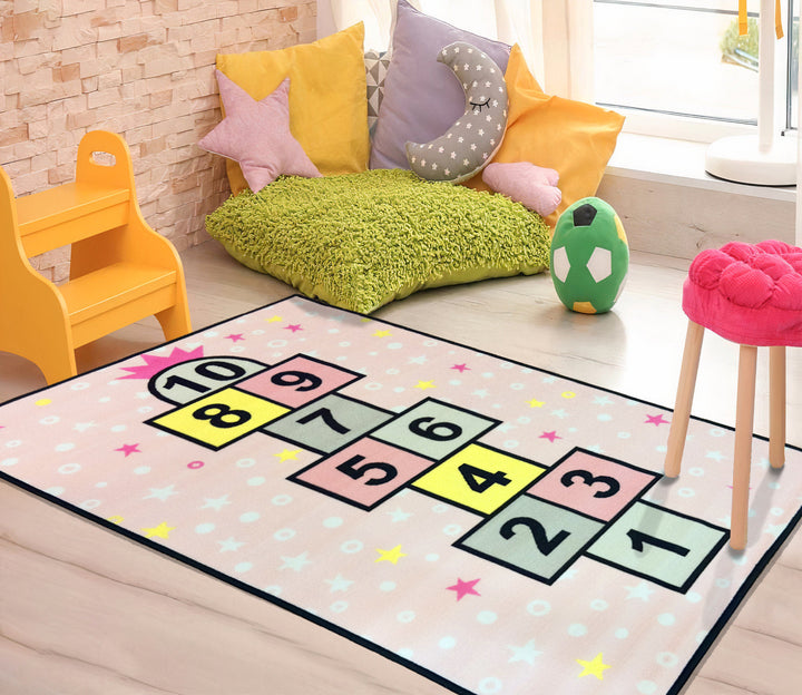 3D Digital Printed Carpet, Rugs for Living Room , Bedroom , Rug with Anti Slip Backing - DR1023