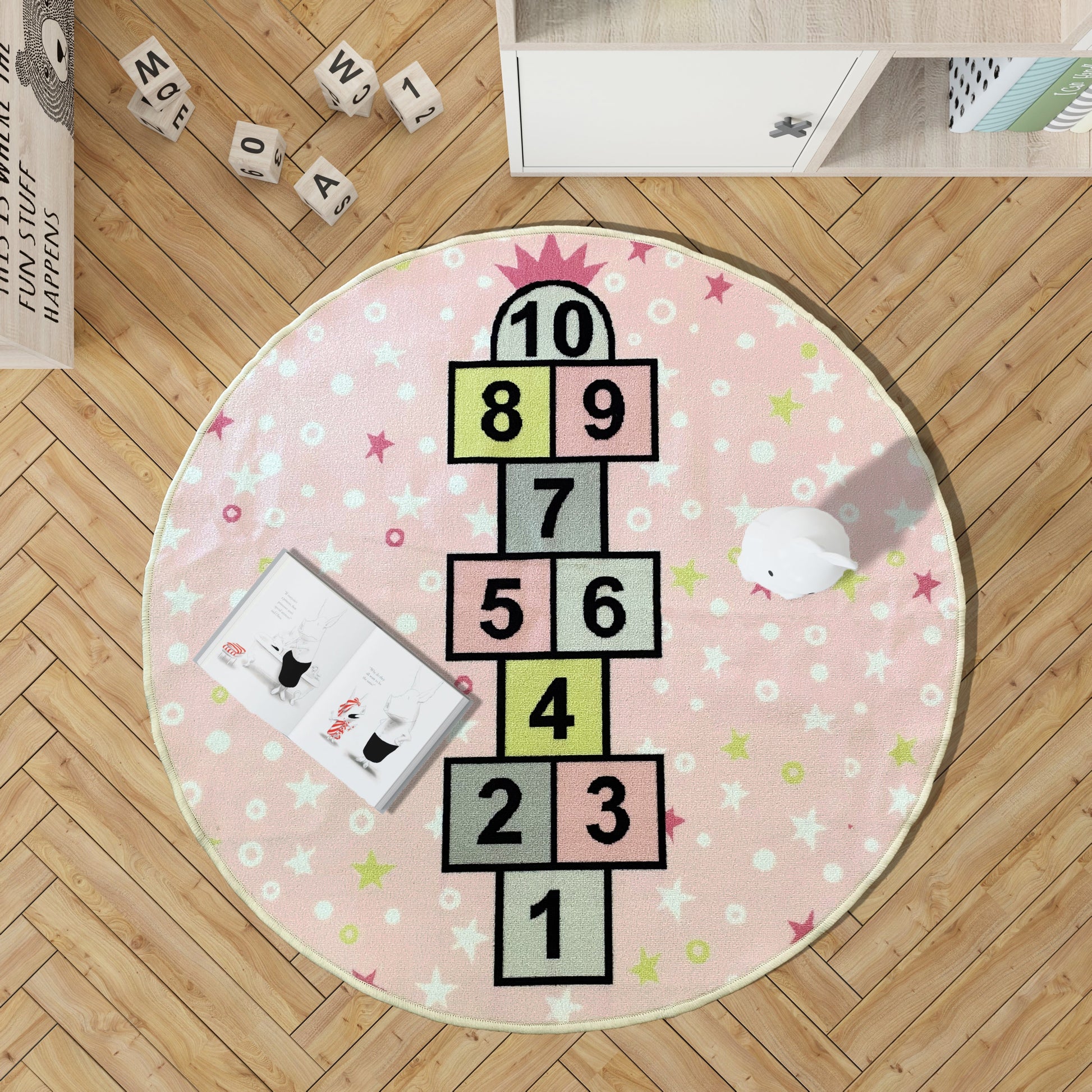 3D Digital Printed Carpet, Rugs for Living Room , Bedroom , Rug with Anti Slip Backing - DR1023