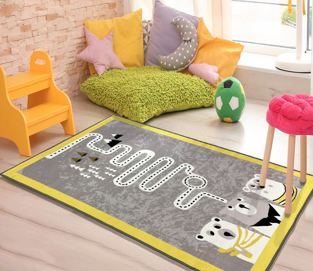 3D Digital Printed Carpet, Rugs for Living Room , Bed Runner with Anti Slip Backing - DR1024