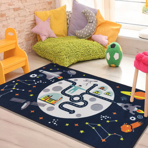 3D Digital Printed Carpet, Rugs for Living Room , Bedroom , Rug with Anti Slip Backing - DR1025