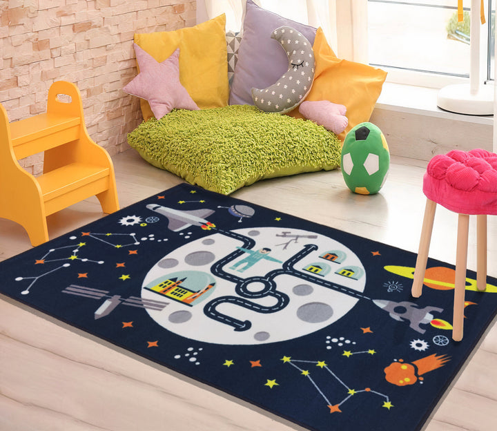 3D Digital Printed Carpet, Rugs for Living Room , Bedroom , Rug with Anti Slip Backing - DR1025