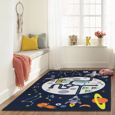 3D Digital Printed Carpet, Rugs for Living Room , Bedroom , Rug with Anti Slip Backing - DR1025