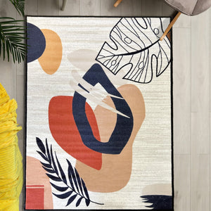 3D Digital Printed Carpet, Rugs for Living Room , Bedroom , Rug with Anti Slip Backing - DR1026